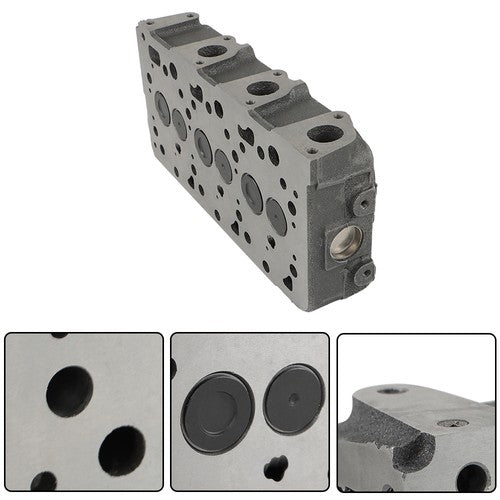 DURAFORCE For Kubota D1305 B7610 Complete Cylinder Head With Valve Spring + Gasket Set