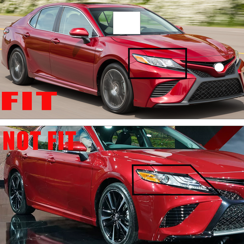 DURAFORCE LED Headlights Fit 2018 2019 2020 2021-2024 Toyota Camry L LE SE Headlamps LH+RH