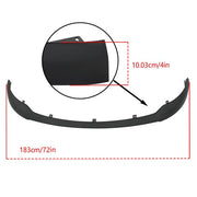 DURAFORCE Front Bumper Trim Valance Air Deflector Plastic Black For Ford Taurus 2013-2019