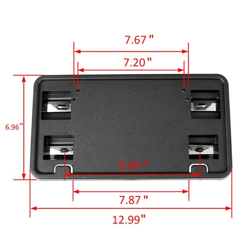 Front Bumper License Plate Holder Bracket for Ford F150 2015-2017 FL3Z17A385A