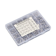 DURAFORCE 700Piece Nuts and Bolts Assortment Kit 4-40#6-32#8-32#10-24 Phillips Pan Head