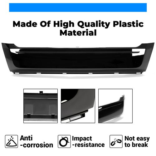 Front Lower Black Grille Bumper Moulding For 2011-2014 Ford Edge FO1087132