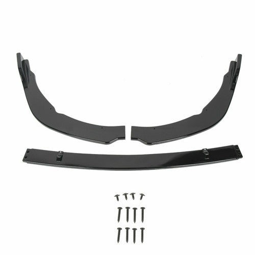 Front Bumper Lip Fit 2018-2020 Toyota Camry SE XSE Glossy Black