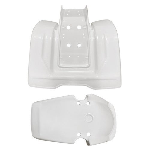 ABS Plastic White Front Rear Fender for 1983 1984 1985 Honda ATC200X 3 Wheeler