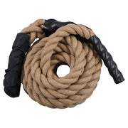 DURAFORCE 1.5 Inch Diameter 25 FT Outdoor Climbing Rope for Fitness and Strength Training