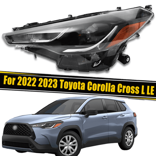 DURAFORCE Headlight Headlamp LED Fit Toyota Corolla Cross L/LE 2022 2023 Left Driver Side