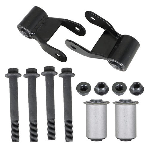 DURAFORCE 2PCS 722020 Rear Leaf Spring Shackle Kit Left & Right For Dodge Dakota 1997-2010