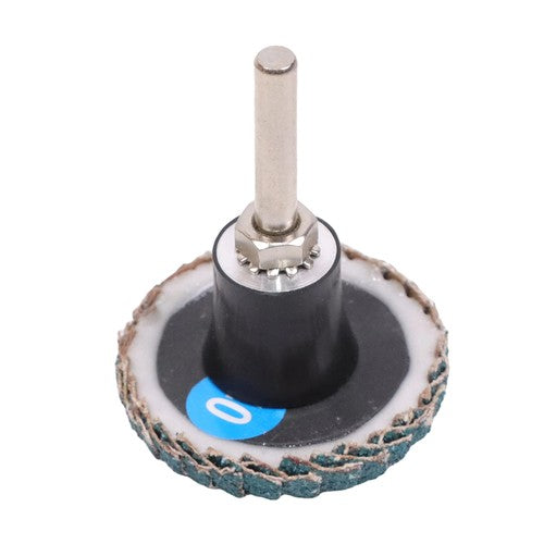 DURAFORCE 12Pack Mixed Curved Flap Disc 2" Quick Change Sanding Discs for Die Grinder