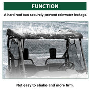 DURAFORCE 2PCS Hard Top Roof For Honda Pioneer 700 2 Seater 2014-2025 Protection Cover
