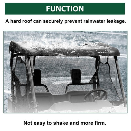 DURAFORCE 2PCS Hard Top Roof For Honda Pioneer 700 2 Seater 2014-2025 Protection Cover