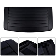 DURAFORCE For 2006-2010 H3 Hummer 4-Door 3.7L 5.3L Hood Louver Air Vent Grille Panel Black