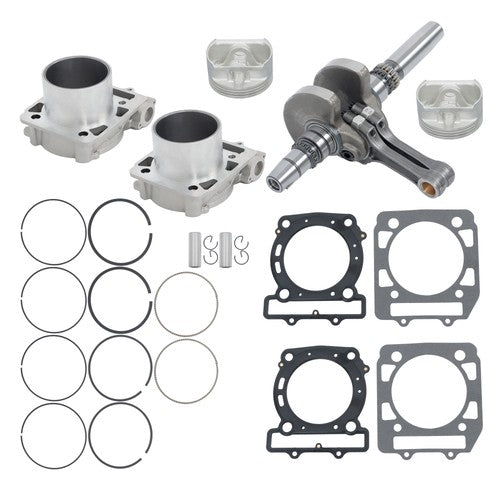 DURAFORCE New For HISUN 800 2 Set full Cylinder Repair kit Crankshaft 12120-010-0000