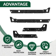 DURAFORCE Inner Rocker Panels FOR 99-07 Chevy Silverado GMC Sierra 1500/2500/3500 Crew Cab
