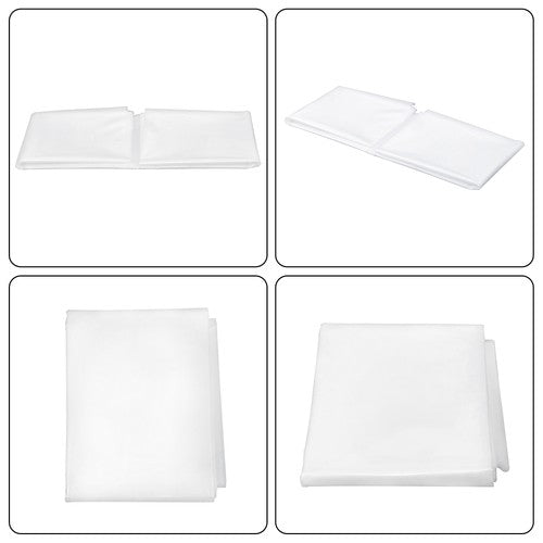 DURAFORCE 10 × 15 FT Polyethylene Greenhouse Film Clear Greenhouse Plastic Sheeting 6 mil