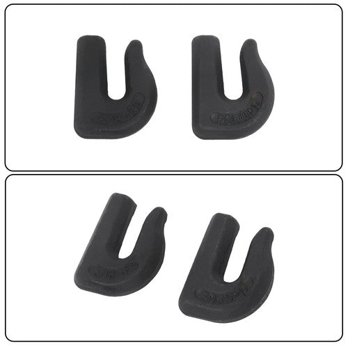 DURAFORCE 12 Pack 3/8" Weld On Grab Hook 6600lbs Heavy Duty G70 Forged Grab Chain Hooks