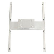 DURAFORCE For 6 Lug Wheel Trailer Spare Tire Carrier Silvery Aluminium W/Mounting Hardware