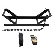 DURAFORCE Adjustable Semi Truck Tire Rack Spare Tire Mount Holder Tire Carrier W/Hardware