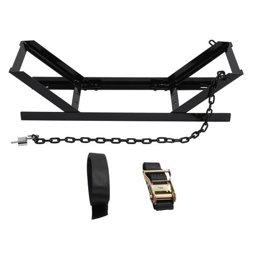 DURAFORCE Adjustable Semi Truck Tire Rack Spare Tire Mount Holder Tire Carrier W/Hardware