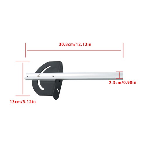 DURAFORCE Miter Gauge N507559 Fits For DWE7491RS DWE7491RS Table Saw Miter Gauge