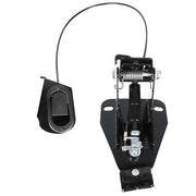 DURAFORCE Fit For Touring FLHT FLHX Adjustable Rider Driver Backrest Pad W/Mounting Kit