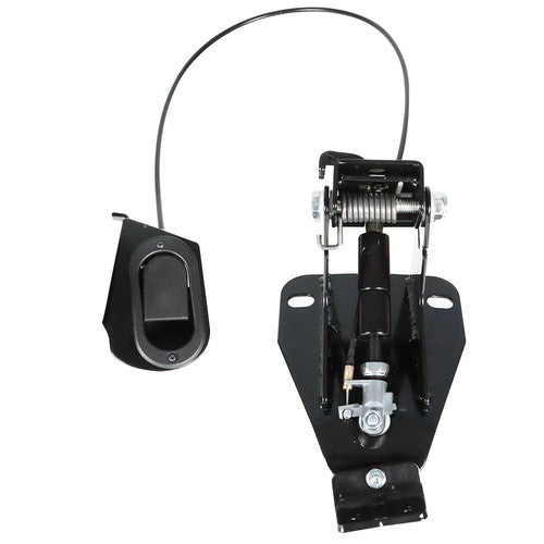 DURAFORCE Fit For Touring FLHT FLHX Adjustable Rider Driver Backrest Pad W/Mounting Kit