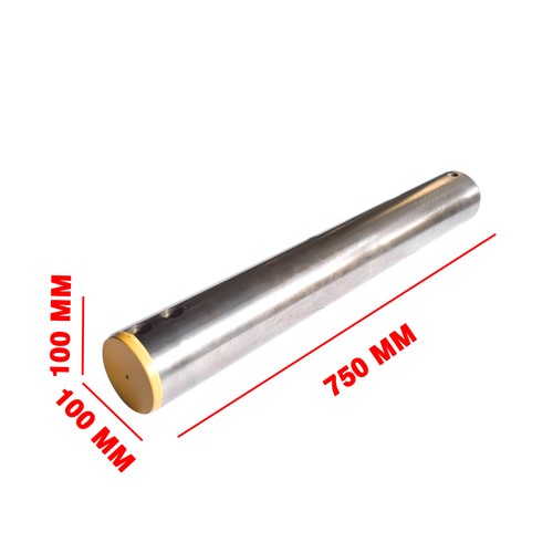 DURAFORCE New Excavator Bucket Pin 100 mm x 750 mm for CAT John Deere Caterpillar Komatsu
