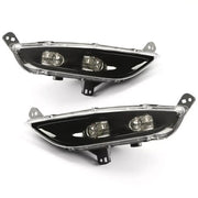 DURAFORCE Fit for CHRYSLER 200 15-17 2015-2017 2016 BUMPER FOG LIGHTS Lamp Pair Clear Lens