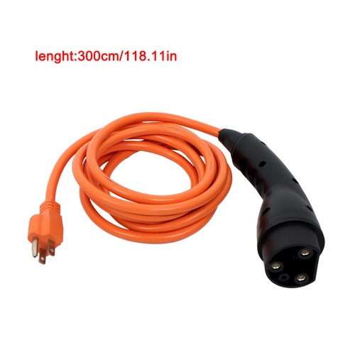 DURAFORCE Golf Cart 120V Charger Power Cord 3 Pin Fits For Evolution ICON EV Golf Cart