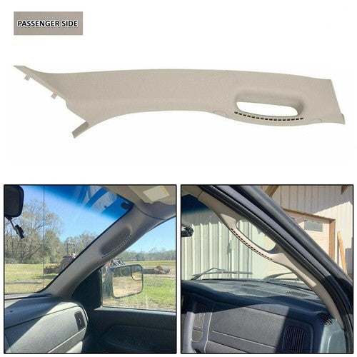 DURAFORCE Front Right Side inside Grab Handle A Pillar Trim For 2002- 09 10 Ram 1500 2500