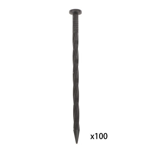 DURAFORCE 2 Inch For Lawn Tall Garden Edging 80ft Landscape Edging with 100 Spikes New