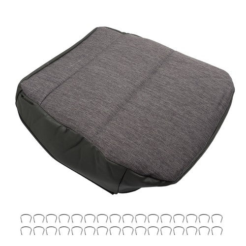 DURAFORCE Gray Front Driver Seat Bottom Cover Steel For GMC Isuzu NPR NRR NQR 1995-2006