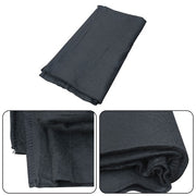 DURAFORCE 12ft Round Outdoor Inflatable Hot Tub Mat Pool Liner Pad Heavy Duty 12'(Black)