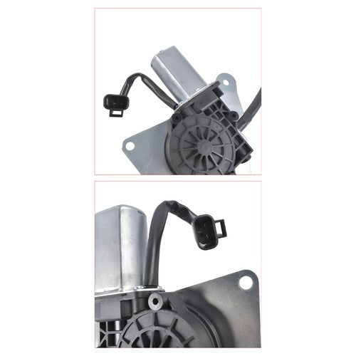 DURAFORCE 2PCS Power Window Regulator w/ 2-Pin Motor for Freightliner M2 Front Left+Right