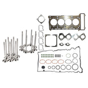 DURAFORCE Engine Gasket Kit & Intake Exhaust Valves for Mercedes E250 C250 C200 E200 1.8L