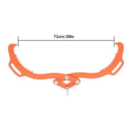 DURAFORCE Heavy Duty Grapple Timber Claw 28In Log Lifting Tongs 2 Claws Timber Claw Hook
