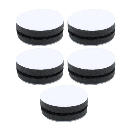 DURAFORCE 10 Pcs 3" Soft Foam Interface Sponge Pad for Random Orbital Sander - Hook & Loop