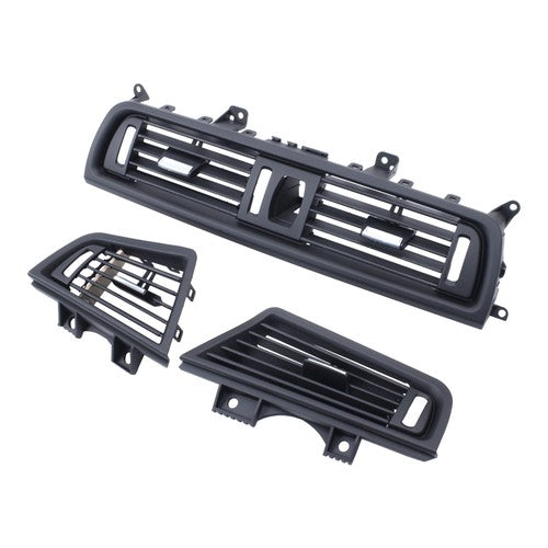 DURAFORCE 3X Front Air Grille Center Dash AC Vent Set For BMW F10 F11 520i 528i 550i 535i