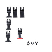 DURAFORCE 25PCS Oscillating Tool Professional Bi-Metal Multitool Blades Kits for Wood Nail