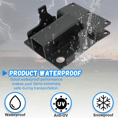 for 2 Inch Receiver Kawasaki Mule 600 610 SX 07-23 Rear Trailer Hitch Mount Bracket