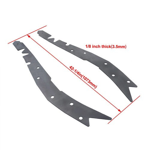 Frame Rust Repair Set Repair Plate Steel for Toyota Tacoma Regular Cab 1996-04