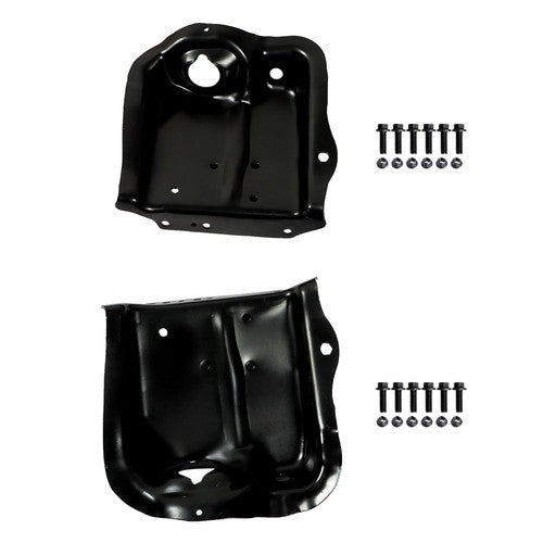 DURAFORCE For Ford F-150 1980-1996 Front Coil Spring Tower Shock Mount RH&LH Black Set 2Pc