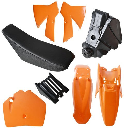 DURAFORCE For Senior Adventure Junior 50cc SX SR JR Plastic Body Fender Tank Seat Kit