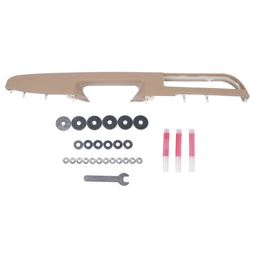 DURAFORCE Front Passenger Side Door Armrest Repair Tan for Chevrolet Tahoe Silverado 10-14