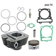 DURAFORCE Cylinder Piston Gasket Top End Kit For Yamaha Warrior 350 1987 1988 1989-2004