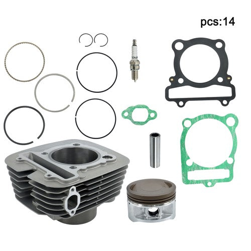 DURAFORCE Cylinder Piston Gasket Top End Kit For Yamaha Warrior 350 1987 1988 1989-2004