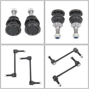 DURAFORCE Front Upper Control Arm w/ Ball Joint Kit For Mercedes-Benz GL450 ML350 6 pcs