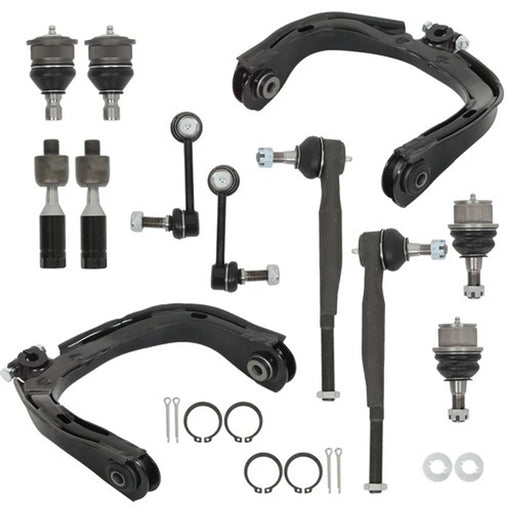 DURAFORCE Front Control Arm Tie Rod Ball Joint 12 Pieces For GMC Envoy 2004 2005 2006 2007