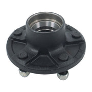 DURAFORCE 2 Pack 5-lug 5'' wheel hub kits & 8.25-inch round #84 Spindles -7 Pieces/set