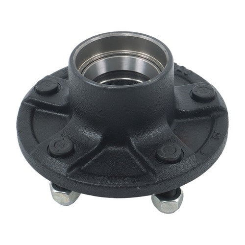 DURAFORCE 2 Pack 5-lug 5'' wheel hub kits & 8.25-inch round #84 Spindles -7 Pieces/set