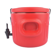DURAFORCE Insulated Beverage Cooler Portable Water Cooler 2.6 Gallon 304 Stainless Steel